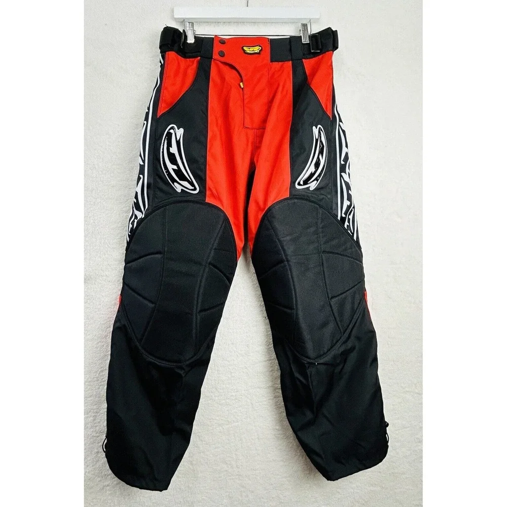 Paintgall Paintball Pants Mens S Red Padded Heavy Thick Tactical‎ Team Gear